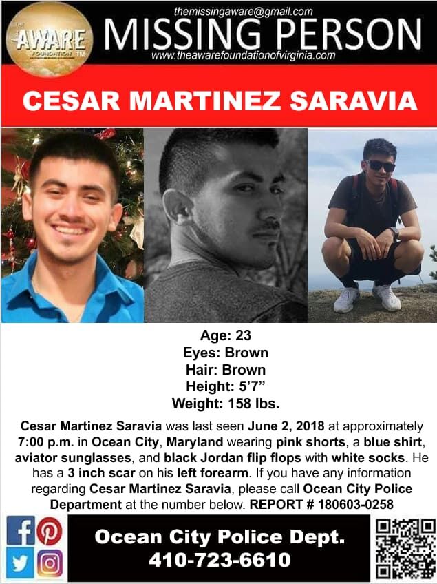 Updated: OC Police Locate Body of Missing Man
